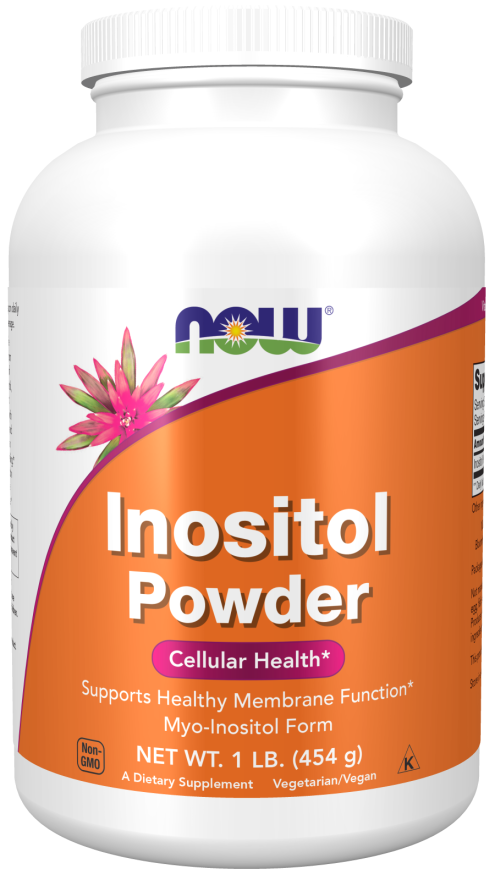 NOW Supplements, Inositol Powder, Neurotransmitter Signaling*, Cellular Health*, 4-Ounce